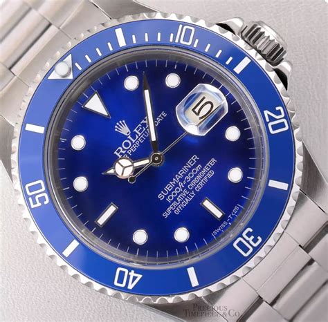 video rolex submariner blu|2023 rolex submariner blue dial.